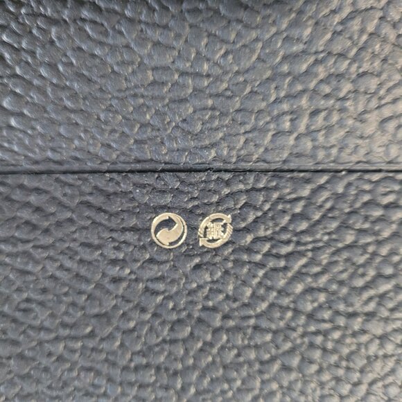 Dior Blue Textured Gift Bag Empty Logo Spell Out Bug Reusable Decorative Craft - Picture 10 of 15